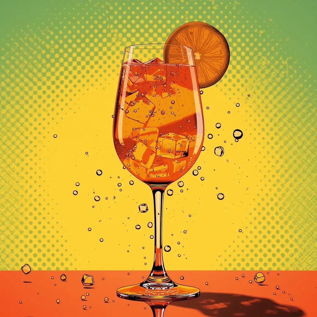 Original Booch Spritz - Kombucha Aperol Spritz Cocktail