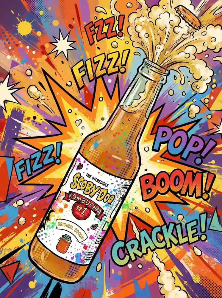 Scoby Doo Kombucha Explosion
